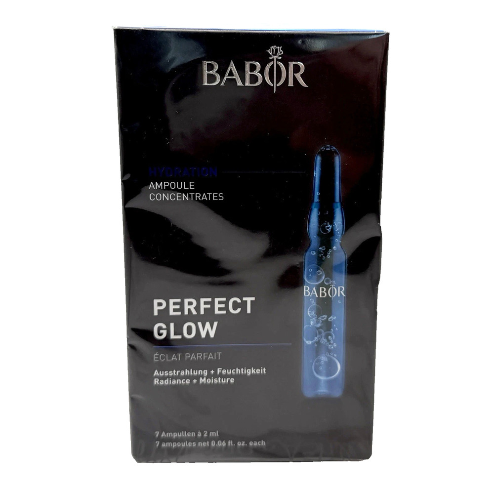 Dr. Babor Hydration Ampoule Concentrates Serum Perfect Glow 7 x 2ml New Sealed